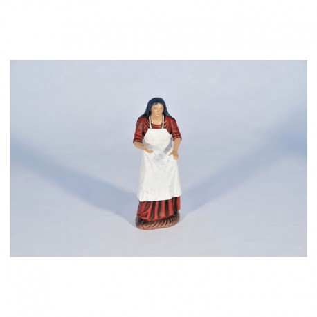 PASTORA 17 CM DELANTAL LIENZADO