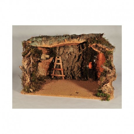 CUEVA CORCHO 17 CM RUSTICA