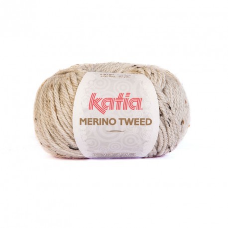 LANA MERINO TWEED 300 MARFIL