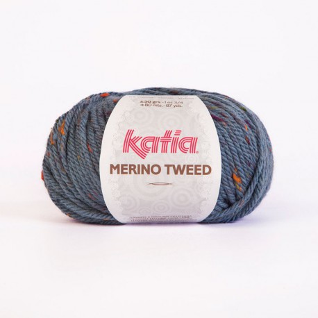 LANA MERINO TWEED 405 AZUL TEJANO